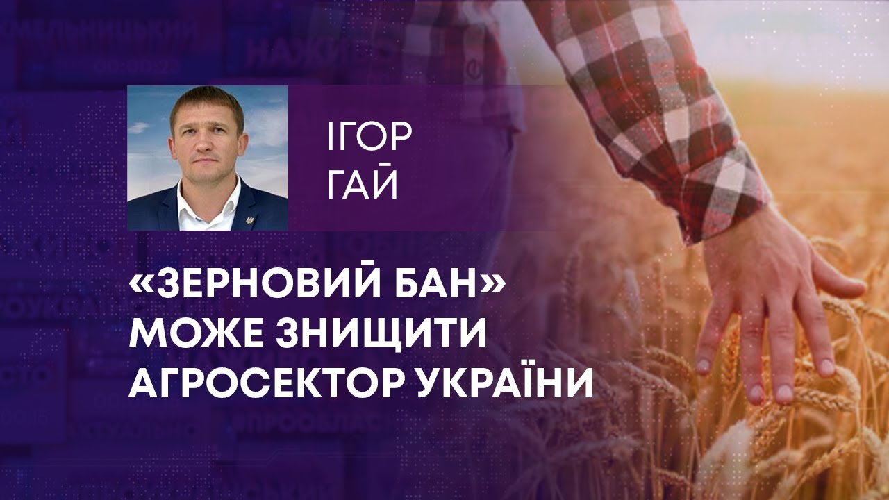 «ЗЕРНОВИЙ БАН» МОЖЕ ЗНИЩИТИ АГРОСЕКТОР УКРАЇНИ