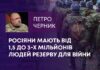 РОСІЯНИ МАЮТЬ ВІД 1,5 ДО 3-Х МІЛЬЙОНІВ ЛЮДЕЙ РЕЗЕРВУ ДЛЯ ВІЙНИ