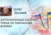 АНТИУКРАЇНСЬКІ НАСТРОЇ: ТРЕНД ЧИ ТИМЧАСОВА ВТОМА?