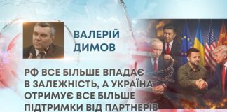 РФ ВСЕ БІЛЬШЕ ВПАДАЄ В ЗАЛЕЖНІСТЬ, А УКРАЇНА ОТРИМУЄ ВСЕ БІЛЬШЕ ПІДТРИМКИ ВІД ПАРТНЕРІВ