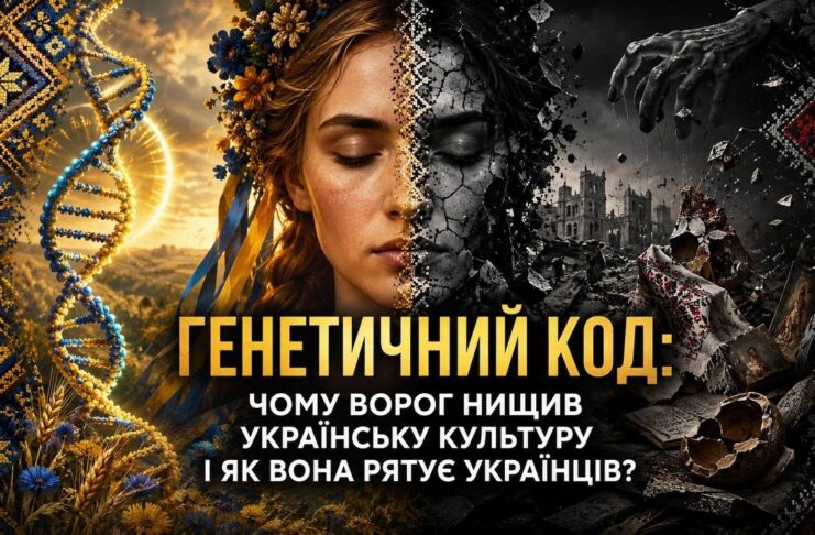 ГЕНЕТИЧНИЙ КОД: ЧОМУ ВОРОГ НИЩИВ УКРАЇНСЬКУ КУЛЬТУРУ І ЯК ВОНА РЯТУЄ УКРАЇНЦІВ