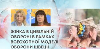 ЖІНКА В ЦИВІЛЬНІЙ ОБОРОНІ В РАМКАХ ВСЕОХОПНОЇ МОДЕЛІ ОБОРОНИ ШВЕЦІЇ