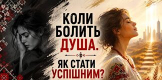 КОЛИ БОЛИТЬ ДУША. ЯК СТАТИ УСПІШНИМ?