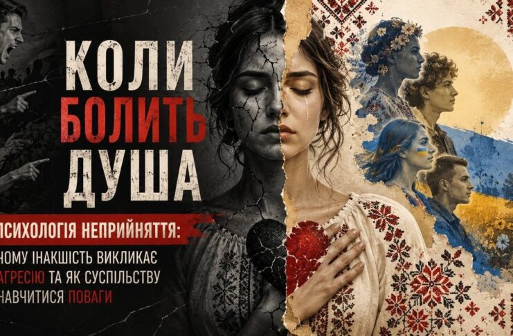 ПСИХОЛОГІЯ НЕПРИЙНЯТТЯ: ЧОМУ ІНАКШІСТЬ ВИКЛИКАЄ АГРЕСІЮ ТА ЯК НАВЧИТИСЯ ПОВАГИ