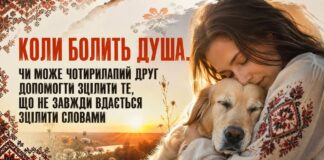 ЧИ МОЖЕ ЧОТИРИЛАПИЙ ДРУГ ДОПОМОГТИ ЗЦІЛИТИ ТЕ, ЩО НЕ ЗАВЖДИ ВДАЄТЬСЯ ЗЦІЛИТИ СЛОВАМИ