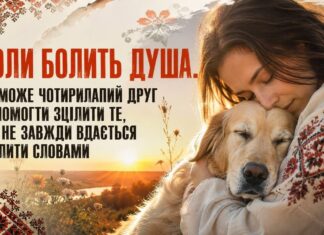 ЧИ МОЖЕ ЧОТИРИЛАПИЙ ДРУГ ДОПОМОГТИ ЗЦІЛИТИ ТЕ, ЩО НЕ ЗАВЖДИ ВДАЄТЬСЯ ЗЦІЛИТИ СЛОВАМИ