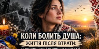 КОЛИ БОЛИТЬ ДУША. ЖИТТЯ ПІСЛЯ ВТРАТИ: ЯК ПРОЖИТИ БІЛЬ І НАВЧИТИСЯ ЖИТИ ДАЛІ