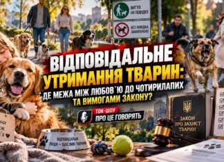 ВІДПОВІДАЛЬНЕ УТРИМАННЯ ТВАРИН: ДЕ МЕЖА МІЖ ЛЮБОВ`Ю ДО ЧОТИРИЛАПИХ ТА ВИМОГАМИ ЗАКОНУ?