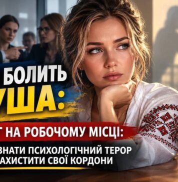 МОБІНГ НА РОБОЧОМУ МІСЦІ: ЯК РОЗПІЗНАТИ ПСИХОЛОГІЧНИЙ ТЕРОР ТА ЗАХИСТИТИ СВОЇ КОРДОНИ
