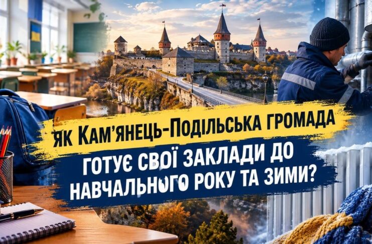 ЯК КАМ’ЯНЕЦЬ-ПОДІЛЬСЬКА ГРОМАДА ГОТУЄ СВОЇ ЗАКЛАДИ ДО НАВЧАЛЬНОГО РОКУ ТА ЗИМИ?